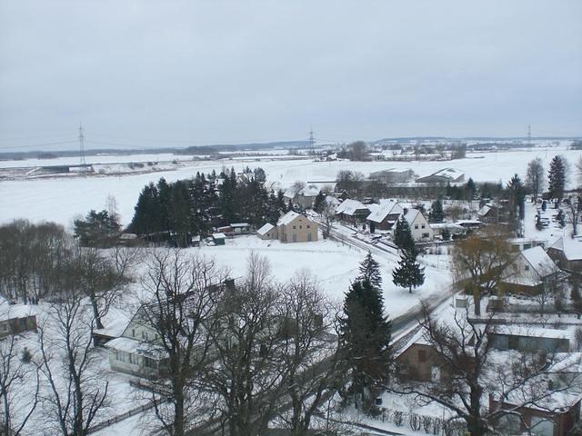 Blick Richtung Prisannewitz und Scharstorf Bahnhof (AP155)