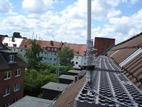 Antennenstandort mit Blick auf HansaViertel.